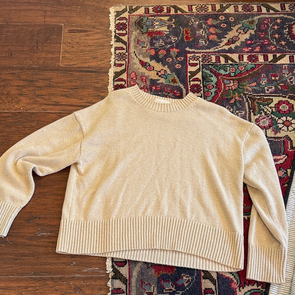 Everlane Boxy Cotton Sweater
